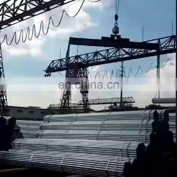 Q235 100 мм оцинкованная стальная труба с элементами лесов