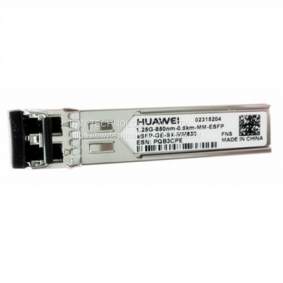 Huawei eSFP-GE-SX-MM850 Optical Transceiver eSFP GE, Multi-mode Module 850nm,0.5km,LC