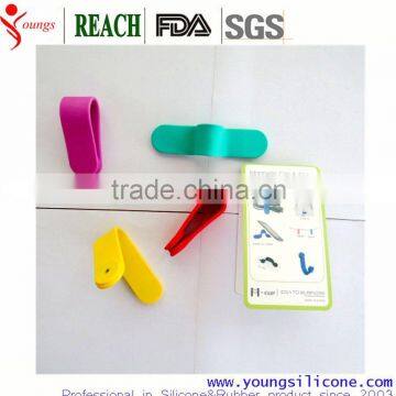 Creative Fancy Gift Items Small Silicone Phone Holder Fit Any Phones 2017 photo-5