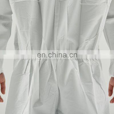 Disposable White SF Material Type 5 6 Coverall