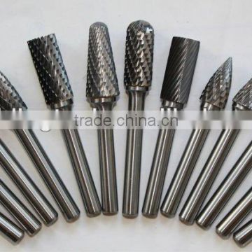 Cemented Tungsten Carbide rotary burrs