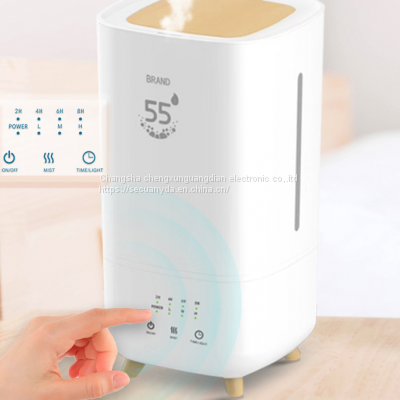 Touch Screen Indoor Sterilization Ultrasonic Humidifier（wechat:13510231336）