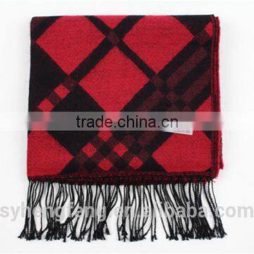 Factory wholesale winter acrylic scarf print scarf