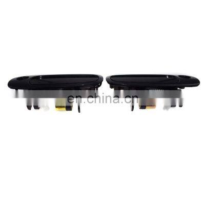 New Outside Door Handle Front Right Left Black For Toyota Corolla 98-02 2Pcs