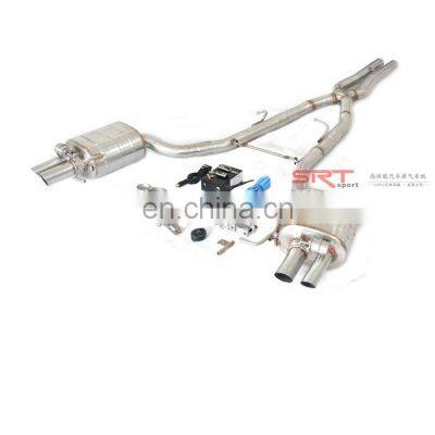 Electric Exhaust Valve for Bmw 7 Series 740 Exhaust System Catback With Quad Double Tip photo-2