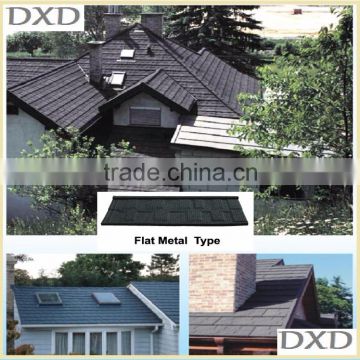 popular colorful stone coated metal roofing tile / metal corrugated tile roofing/Stone Chip Coated Metal Roof Tile sheet                        
                                                Quality Choice