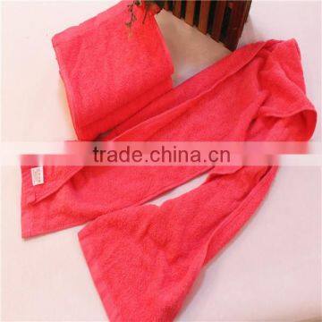 custom made towel/custom made sport towel/red sport towels in china