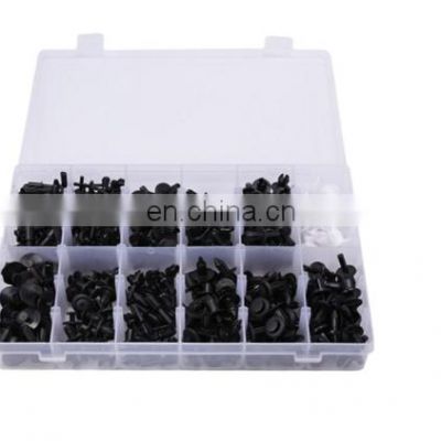 350Pcs Universal Car Trim Moulding Clips Plastic Push Pin Rivet Fasteners Kit-in