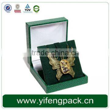 China Customized Elegant Luxury Flocking Jewellery Box photo-3