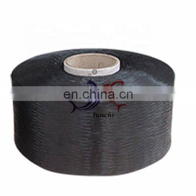 Black Pp Recycle Yarn 600D for weaving