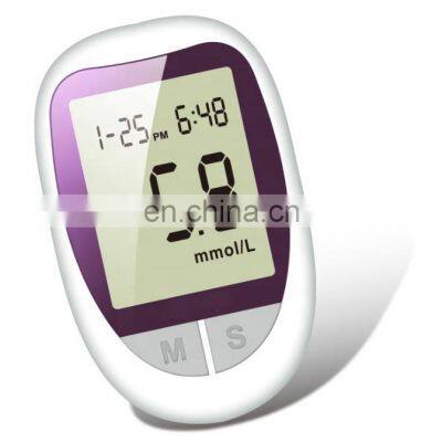 High Quality  Blood Sugar Monitor with test strips sugar testing electronic digital blood glucose meter