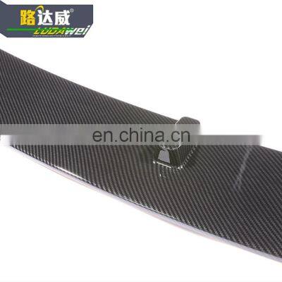 Carbon Black Front Splitter For BMW G20 2019+ Front Bumper Lip Splitters photo-3