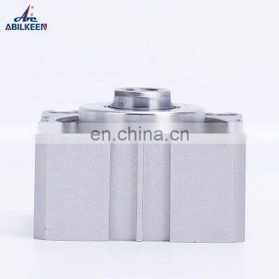 New Design SDA Series Good Price Thin Double Acting Stroke 5-100mm Compact Air Pneumatic Cylinder photo-4