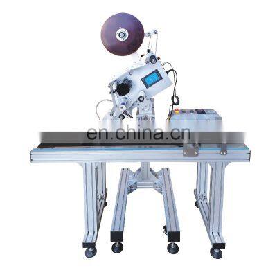 Automatic Paging Labeling Machine For Cosmetic Bags Food Kraft Bags Labeling Paging