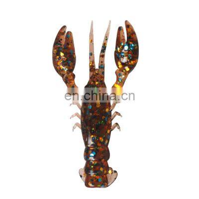 New design  2.3g saltwater shrimp lure soft prawn fish lure shrimp soft plastic lure