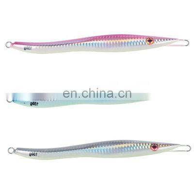 Laser Body  Deep Sea Slow Jigging Metal Lures Fishing Vertical Jigging Lead Fish 150g Slow Jigs Peche