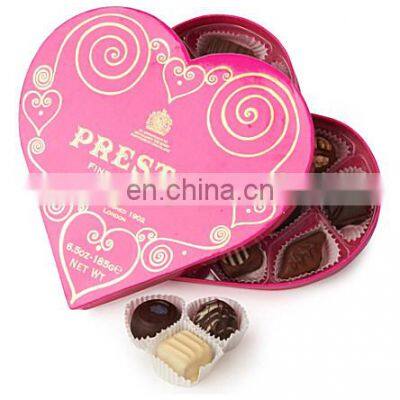 Heart shaped Chocolate Candy luxury packaging boxes