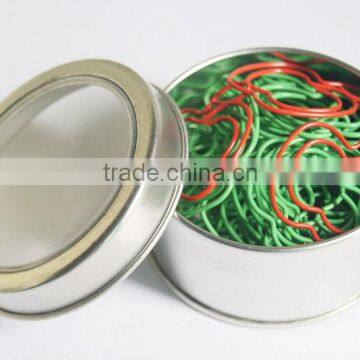 High quality Apple paper clips in tin box