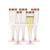 Plastic Champagne Flutes Gold Glitter Plastic Toasting Glasses Disposable Wedding Party Cocktail Cups photo-5