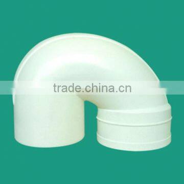 Design customize four way white pvc y-cross fittings