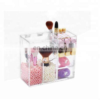 Brush Beads Bolder Acrylic Cosmetic Smaller Drawer Case