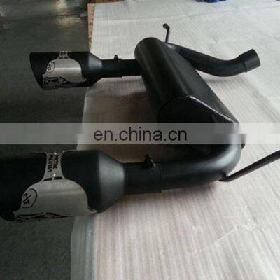 J093 Steel Muffler for Jeep for Wrangler 2007-2017 Lantsun photo-4