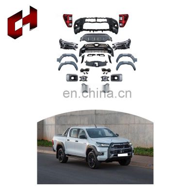 CH Hot Sale Facelift Front Bumper Grilles Spoiler Tail Lamp Conversion Bodykit For Toyota Hilux 2015-20 To 2021