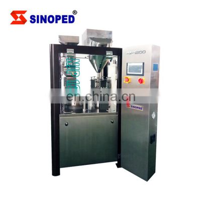 Pharmaceutical Fully Automatic Powder Pellet Capsule Filler Empty Hard Gelatin Capsule Filling Machine