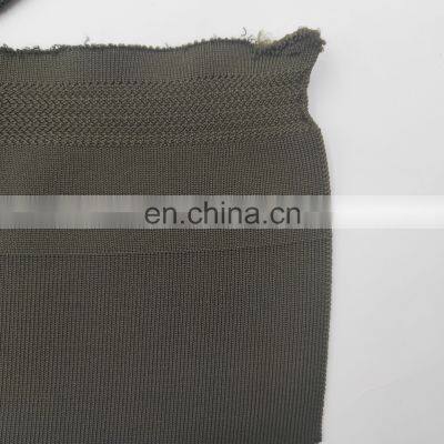 String Elastic Good-feeling Ribbing 1X1 2X2 Polyester Rib Knit Fabric Twist Knitted Cuffs Rib photo-5