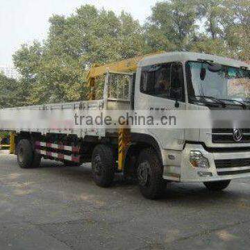 Dongfeng 6x2 truck mounted crane