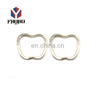Professional Nice Quality Metal Heart Shaped Key Ring Split Ring Bulk photo-4