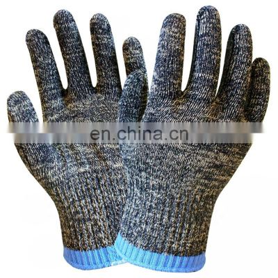 CaHigh Hazards Metal Stamping Glass Handling Butcher Gloves Aramid Fiber Anti Cut Resistant Safety Work Glove