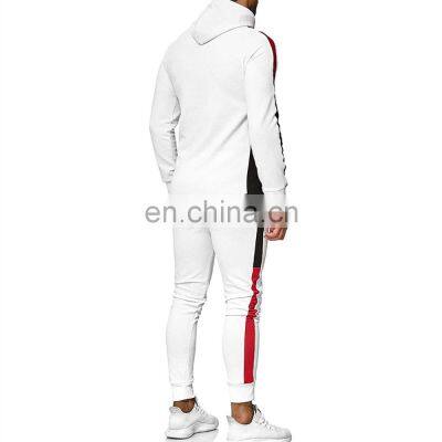 Fleece Custom Track Suit 100% Polyester Tracksuit for Men Slim Fit Wholesale Sweatsuit In Cheap Price photo-2