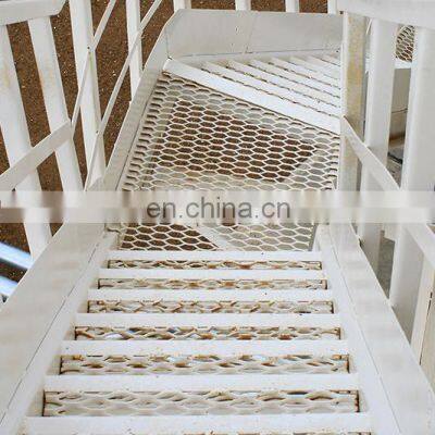 Cost-effective Expanded Metal Mesh Diamond Shape Rhombus Shape Walkway Home For Fence