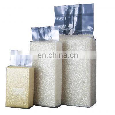 Food Grade Transparent 5kg food grade nylon bag plastic bags for rice grain packaging