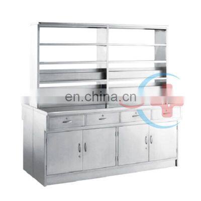 HC-M079 medical instrument price Double side medicine pharmacy preparing table for Medical Room