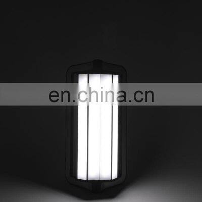 Red Outdoor Foldable Portable Usb Rechargeable Flashlight Tent Round Led Camping Light dc photo-4