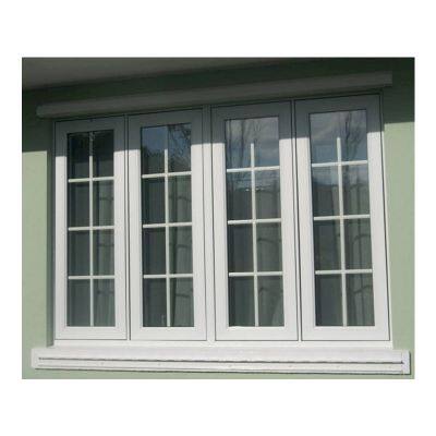 Building Material Decorative White Casement Minimalist Customized New Design Aluminium Casement Window