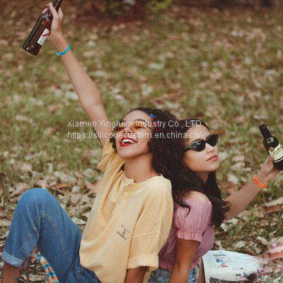 Wholesale Rubber Bracelets Silicone Bracelets Color Silicone Wristbands photo-3