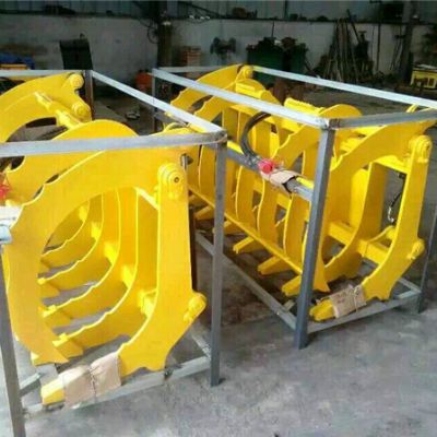 China wheel loader grapple attachments,pipe grabber for wheel loader