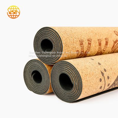 Customized rubber yoga mats/Fitness Non Slip Yoga Mat Eco Friendly