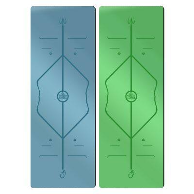 National Standard Rubber Yoga Mat Black Gray YiShengNuo photo-3