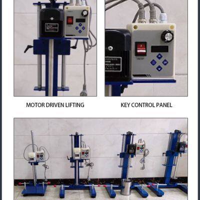 Industrial Mixer Hydraulic Lifting Emulsion Dissolver High Speed Disperser Mixer Paint Mixing Machine photo-3