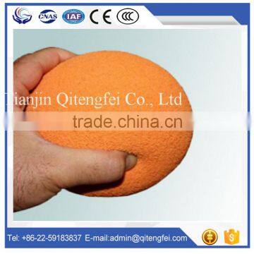 China wear resisting concrete pumps cleaning sponge ball