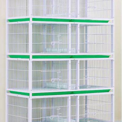 Wholesale 4-Level Indoor Metal Foldable Stainless Steel Pigeon Breed Cage for Pet Pigeon Breeding photo-3