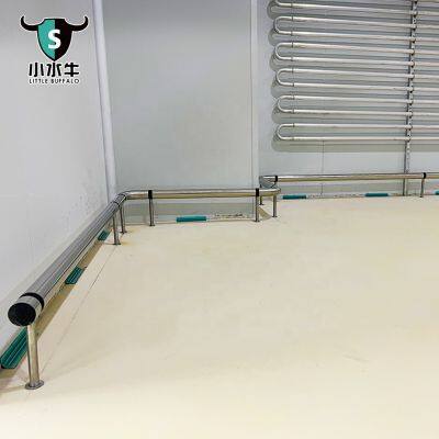 Food Grade Safety Collision Prevention Factory/Warehouse Type Floor Mounted Bump Rails