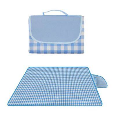Wholesale Waterproof Picnic Blanket - 200x200cm Oversize Plush Mat With Aluminum Layer - Foldable & Lightweight (0.95kg) photo-3