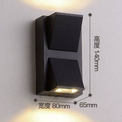 Modern Simple Outdoor Waterproof LED Wall Lamp Hotel Creative Corridor Staircase Corridor Living Room Bedside Wall Lamp Bedroom photo-5
