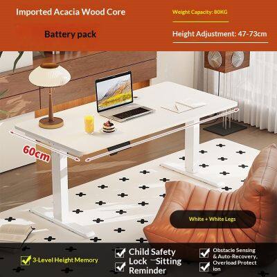 Adjustable Hand Lift Table Frame for Living Room Furniture With Linear Actuator - Ideal for Work, Computer Desk and Coffee Table Use photo-2