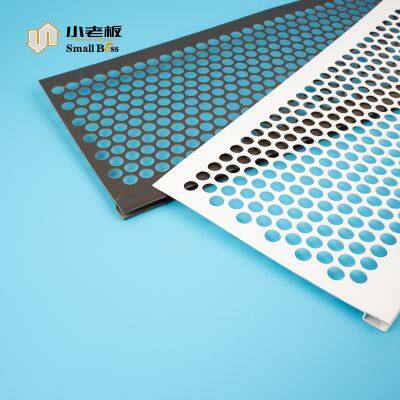 Easy to Install Durable Weather UV Resistant Roof Install PVC Gutter Guards in Perforated Plastic photo-4